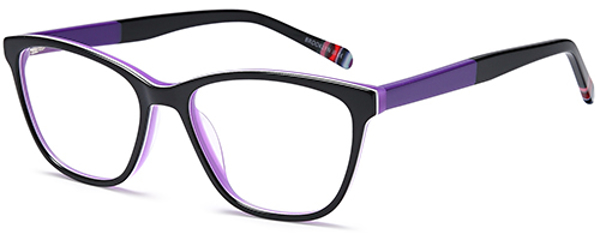 Brooklyn D197 Black + purple
